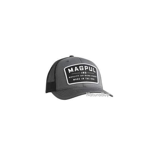 CASQUETTE MAGPUL GO BANG TRUCKER GRIS / NOIR