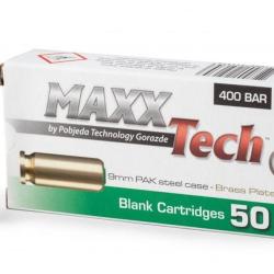 MUNITIONS MAXXTECH POBJEDA 9MM PAK X50