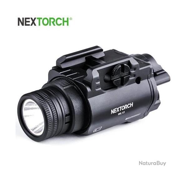Lampe NEXTORCH pour arme de poing WL13 - �clairage blanc - 1300 lumens