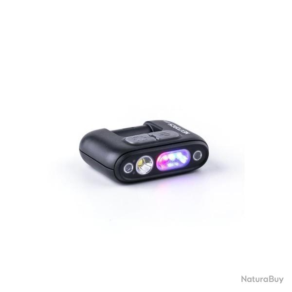 Lampe NEXTORCH rechargeable fixation clip UT31 - �clairage blanc et rouge + strobe rouge/bleu - 220