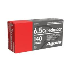 MUNITION AGUILA 6.5 CREEDMOOR 140GR FMJBT X20