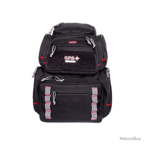 GPS SAC A DOS DE TIR GPS POUR ARME DE POING NOIR 5 ARMES PISTOLERO