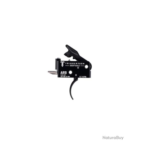 DETENTE TRIGGERTECH AR9 ADAPTABLE SINGLE CURVED 3.5/6.0 LBS NOIR