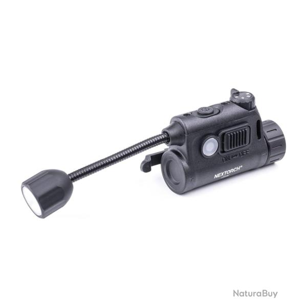 NEXTORCH LAMPE DE CASQUE STAR RAIL ARC NOIR 1X AA IPX4
