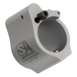 SUPERLATIVE ARMS AR-15 SOLID ADJUSTABLE GAS BLOCK .750" BLACK