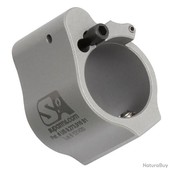 SUPERLATIVE ARMS AR-15 SOLID ADJUSTABLE GAS BLOCK .750'' BLACK