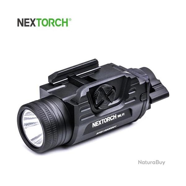 Lampe NEXTORCH Rechargeable pour arme de poing WL11 650 lumens