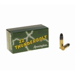 MUNITIONS REMINGTON THUNDERBOLT 22LR x50