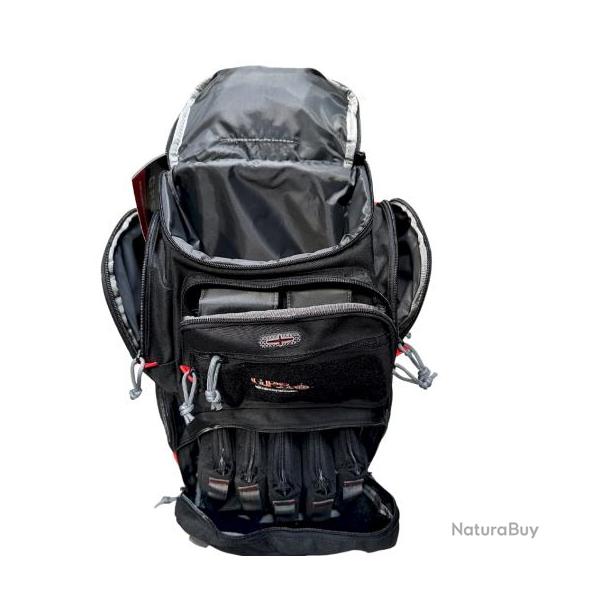 GPS SAC A DOS DE TIR POUR ARME DE POING NOIR 5 ARMES EXECUTIVE