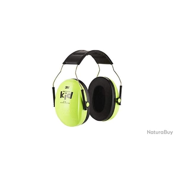 CASQUE PELTOR POUR ENFANT VERT