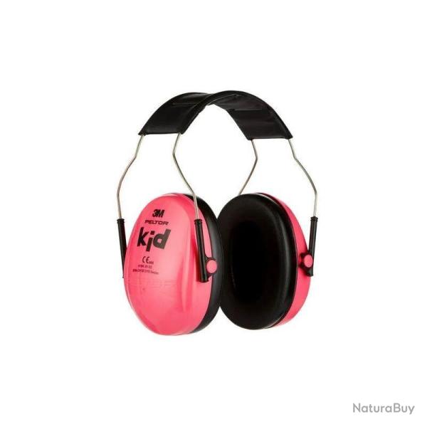 CASQUE PELTOR POUR ENFANT ROSE