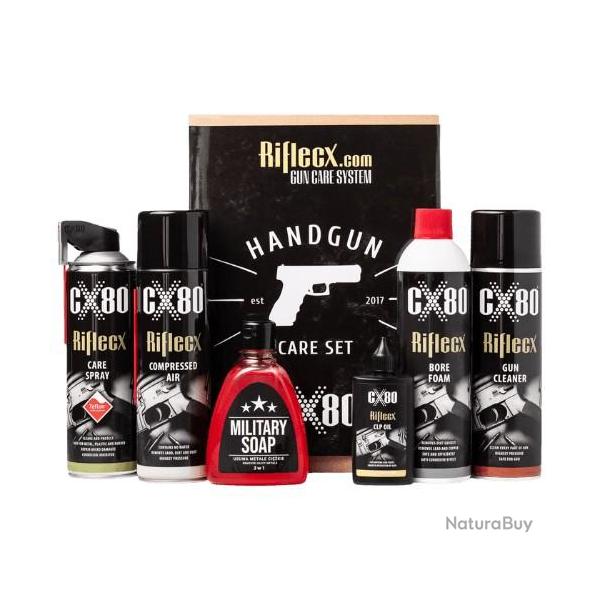 RifleCX Kit d'entretien pour pistolets et revolvers
