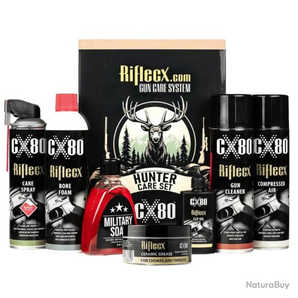 RifleCX Hunter Care Set -- Kit d'entretien chasseur