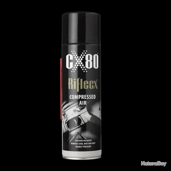 RifleCX Compressed Air -- Air comprim� sec pour entretien (500 ml)
