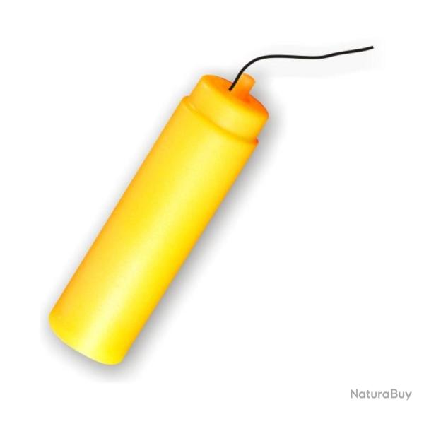 Fil Elastique Pour Esches MOYEN 60M, Jaune