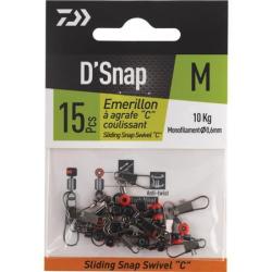 &Eacute;merillon &agrave; agrafe coulissant Sliding Snap Swivel C M