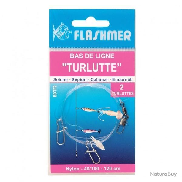 Bas de Ligne Turlutte Fixe 2 POTENCES
