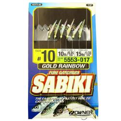 Bas de ligne Gold Rainbow Skin - Sabiki Fish Catchers 7H-14