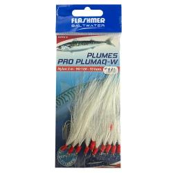 Bas de Ligne Pro Plumaq-C 90/100 10HAM, Blanc