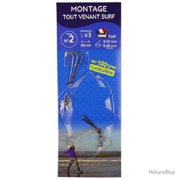 3 Hook Surf Rig 1/0