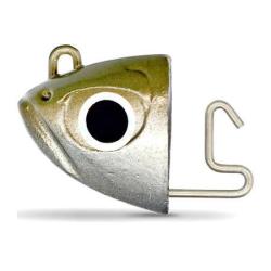 T&ecirc;te Plomb&eacute;e Shore Black Minnow 60GR, Khaki
