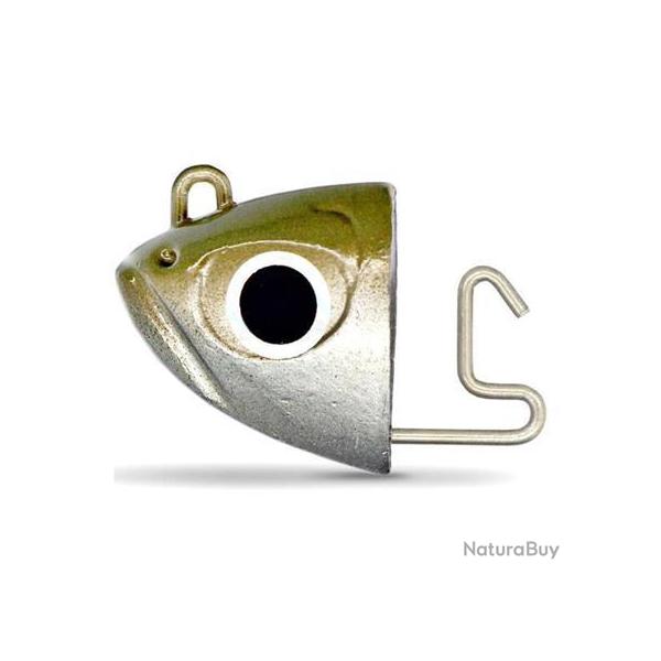 T�te Plomb�e Shore Black Minnow 60GR, Khaki