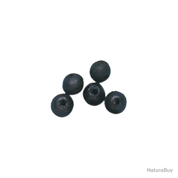 20 Perles Caoutchouc Molles 4MM