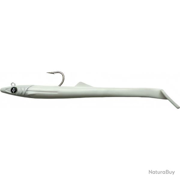 Leurre souple arm� Raglou Hybrid Eel 15 CM, Blanc