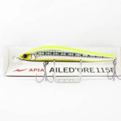 Leurre Ailed'ore 115F 115 F - 18GR, #19 Chart Back Stain