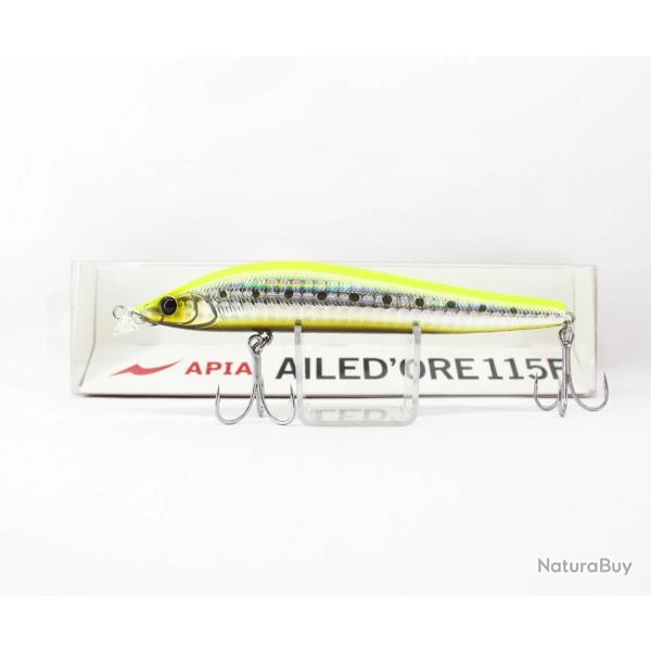 Leurre Ailed'ore 115F 115 F - 18GR, #19 Chart Back Stain