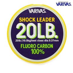 Shock Leader Fluorocarbone 20LB-30M, Jaune