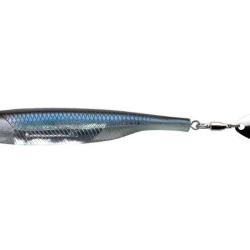 Leurre souple Flash J Spin 4" (X3), 04 Blue Shad / Silver