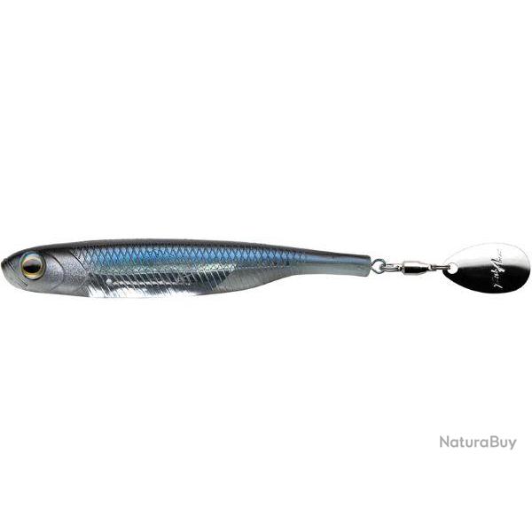Leurre souple Flash J Spin 4" (X3), 04 Blue Shad / Silver