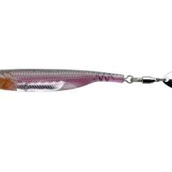 Leurre souple Flash J Spin 4" (X3), 02 Spring Wakasagi / Silver