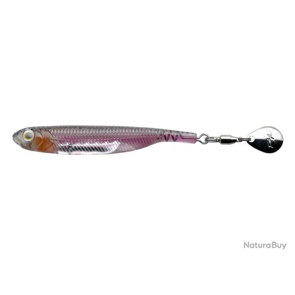Leurre souple Flash J Spin 4" (X3), 02 Spring Wakasagi / Silver