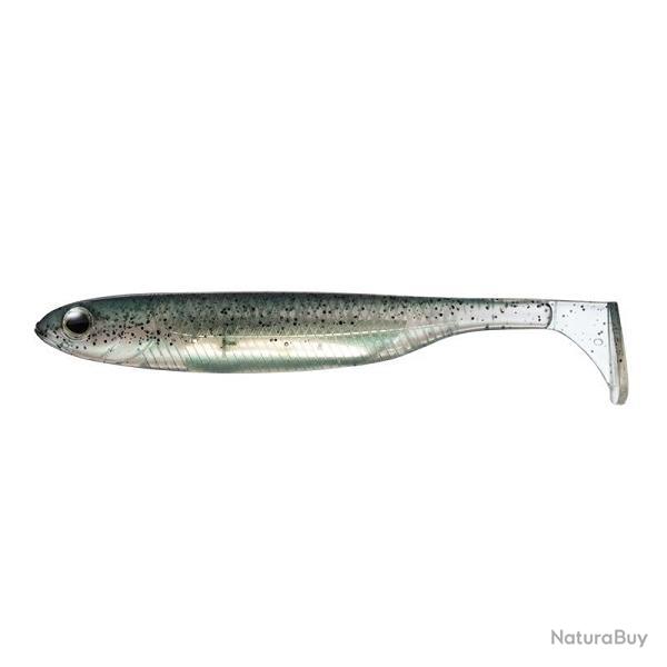 Leurre souple Flash J Shad Plus 4" (X5), 03 Neon Green / Silver