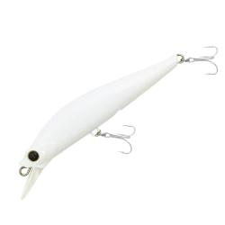 Leurre Dizzy Minnow 90Hs 90MM, All White