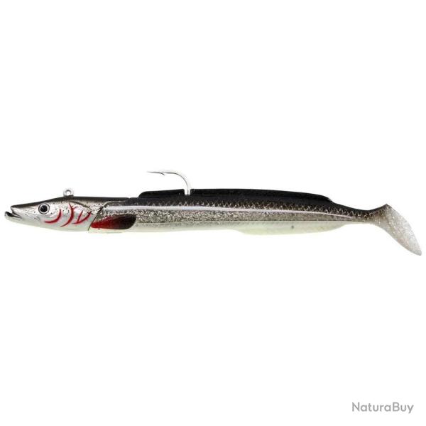 Leurre souple Sandy Andy Weedless Jig 12cm 12CM-16GR, Spotted Sardine