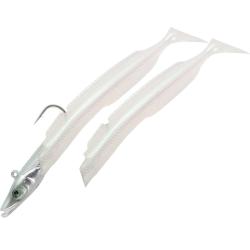 Leurre souple Sandy Andy Weedless Jig 12cm 12CM-16GR, Green Pearlescent