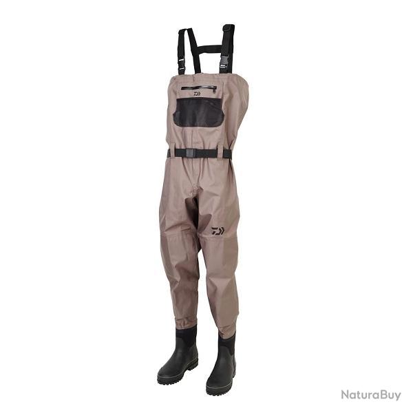 Waders Respirant 3 couches avec bottes L-42/43