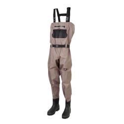 Waders Respirant 3 couches avec bottes XL-44/45