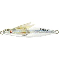Leurre Fang Jig 60G, French Iwashi / Silver