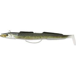 Leurre souple Sandy Andy Weedless Jig 10cm 10CM-16GR, Real Sandeel