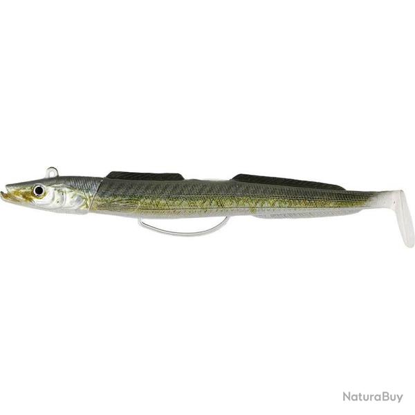 Leurre souple Sandy Andy Weedless Jig 10cm 10CM-16GR, Real Sandeel