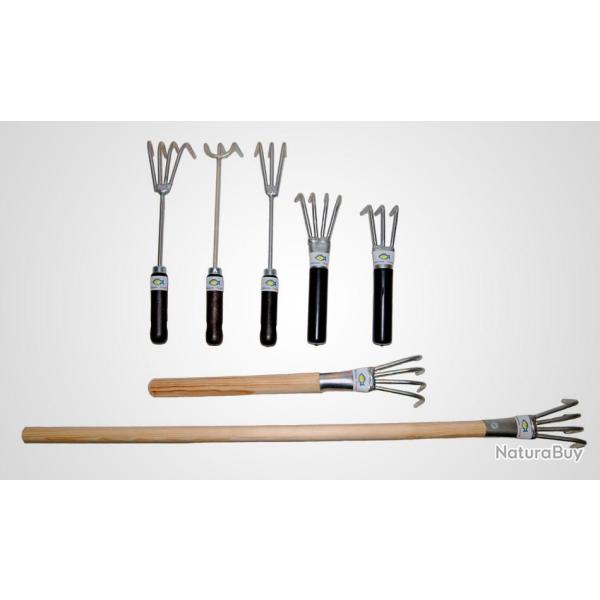 Griffe Mini Galva manche en bois 4 DENTS