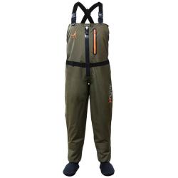 Waders Stocking Respirant Zip 400-Olive 42/43