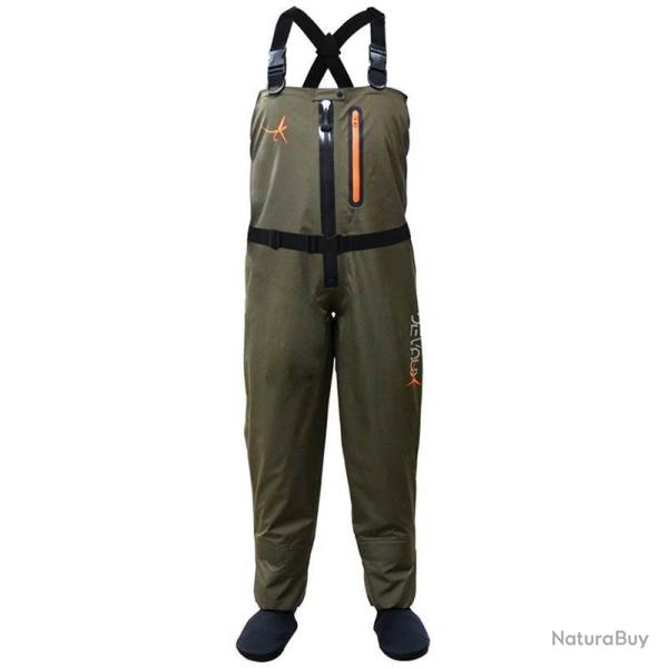 Waders Stocking Respirant Zip 400-Olive 42/43