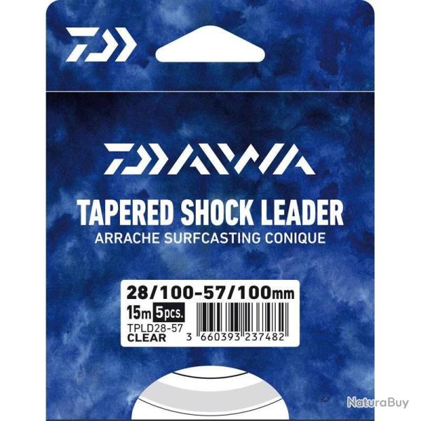 Bas De Ligne Arrache Surf Taper Leader (x5) 0.33MM