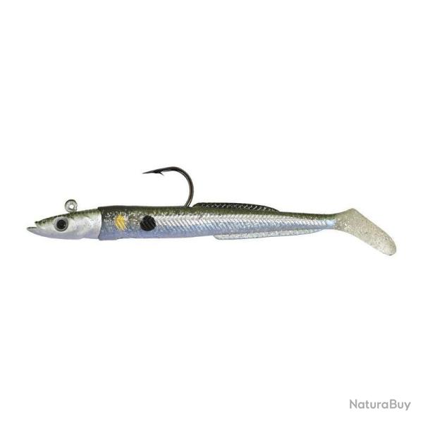 Leurre souple arm� Sandyll 4.5' Natural Jighead 10gr 2/0 10GR-2/0, Glass Minnow