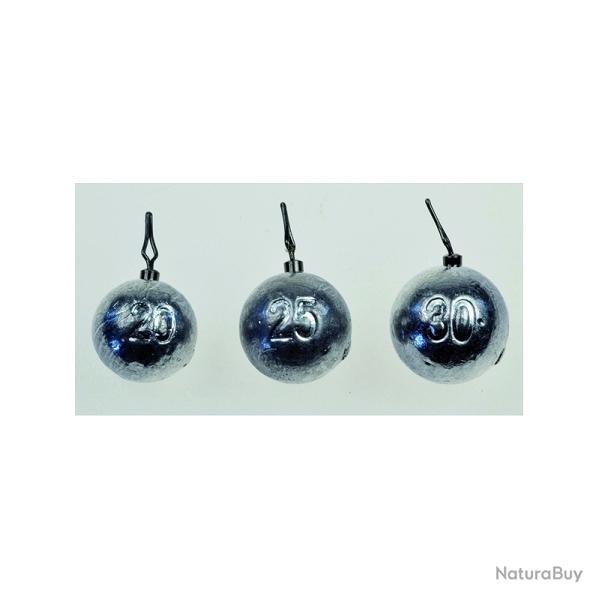 Plomb Drop Shot Rond 20G (X2)
